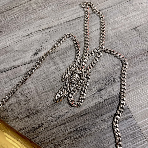 guess walk of fame gold mini crossbody bag - Picture 5 of 10